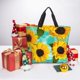 thumbnail image 5 of Easygdp Sunflowers With Green Leaves Bolsa Tote para Mujer, Bolso de Hombro para Trabajo, Playa, Viajes, Compras y Supermercado, 5 of 6
