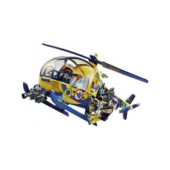 Air Stunt Show Helicopter with Film Crew