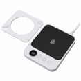 thumbnail image 1 of Coffee Cup Warmer for Desk, Electric Heated Mug Cup Warmer, Auto Shut Off, Office Desk Home Kitchen White EU Plug, 1 of 5