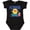 AB-Black, variant on Florida Time Summer Vacation Boys or Girls Baby Bodysuit