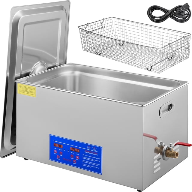 Limpiador industrial ultrasónico VEVOR 22L con temporizador y calentador de 40 kHz
