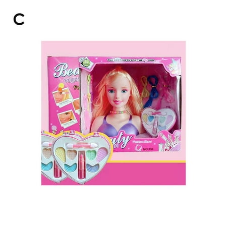 Children Makeup Doll Princess Styling Head Doll with Girl Beauty Fashion  Accessories | Walmart Canada