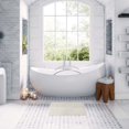 thumbnail image 2 of Bath Rug Memory Foam Mat 3D Pebble Beige 32"L x 20"W, 2 of 6