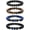 4pcs Black-Brown-Blue-Black, variant on Mens Beaded Bracelet Tiger Eye 8MM Natural Stone Beads Bracelet Set Adjustable Stretch Lava Rock Bracelets for Men Black Crystal Beaded Bracelets for Men Father Boyfriend Brother Gifts