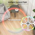 thumbnail image 4 of MXTPOV Drone with Cool LED Lights, 2.4G UFO Shaped Drone Toys for Kids, Drones with Altitude Hold, Headless Mode, 360° Rolling, One-click Take-off/Landing, 4 of 9