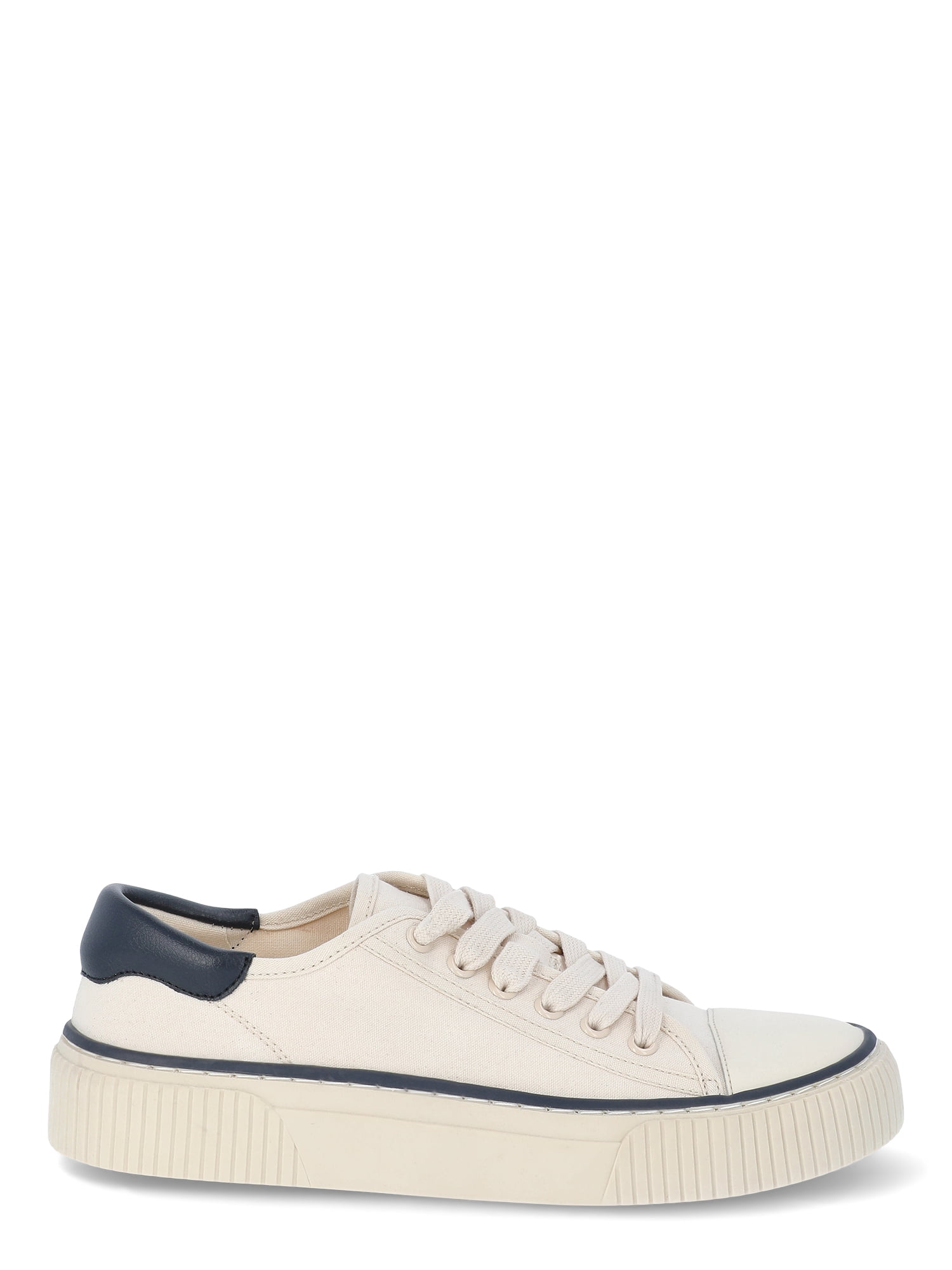 Free Assembly Women's Low Top Canvas Sneakers, Sizes 6-11