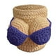 thumbnail image 1 of Bebida envasada, vaso de cristal, manguito de lana tejido a mano, diseño único, ajustable, portátil, material de lana suave, para cocina, para fiestas, para hogar, 1 of 8