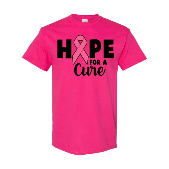 Inktastic Breast Cancer Hope for a Cure T-Shirt