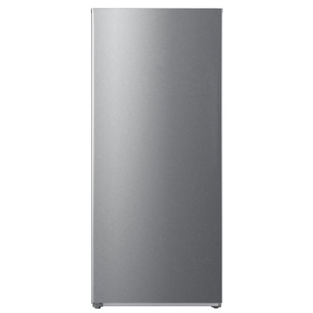 FORTÉ 33 Inch Upright 21 Cu ft Freezer in Stainless Steel F21UFLESSS Left Door Fridge