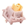 thumbnail image 1 of Thinsony Outemu Silent Peach Switches Mechanical Keyboard Linear Tactile Shaft Keyboard Switch Linear ﻿ Pink, 1 of 6