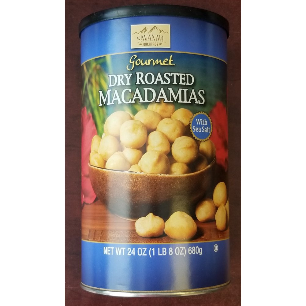 Savanna Orchards Gourmet Dry Roasted Macadamias 24 oz