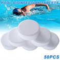 thumbnail image 2 of 50 Pcs Chlorine Tablets Multifunction Instant Disinfection for Swimming Pool Tub Spa, 2 of 4