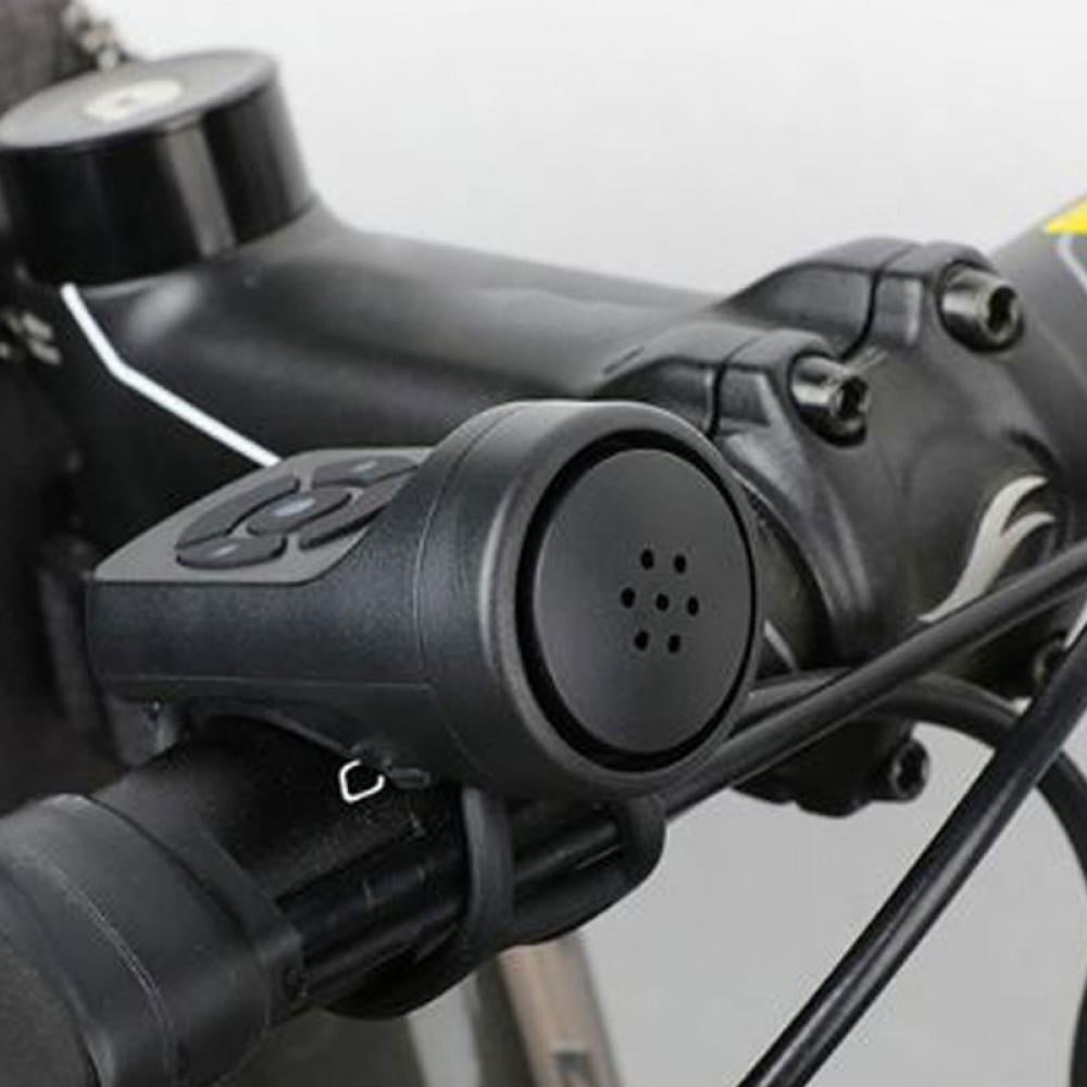Electric Bike Horn, Electronic Bicycle Bell, 140DB Bike Horn for Adults, 4 Sound Modes Waterproof Horn for Bike, Loudest Bike Horn with Rechargeable Battery for Mountain Bike