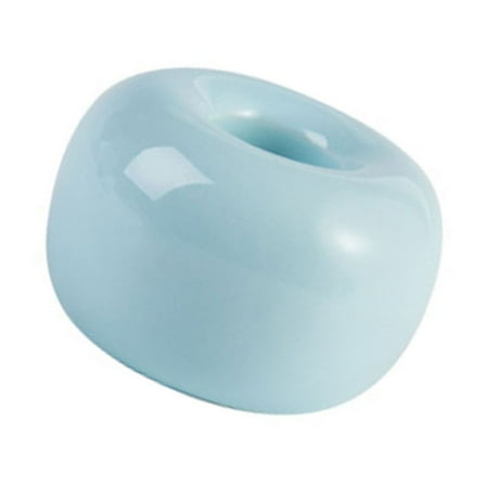 WHAMVOX  2 Pcs Ceramics Toothbrush Holder Easy Clean Lovers