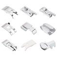 thumbnail image 2 of Uxcell 9Pcs Zig Zag Presser Foot Set Sewing Machine Part Accessories, 2 of 5