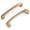 Champagne Bronze, variant on 3 Pack 5 Inch(128mm) Hole Center Matte Black Modern Cabinet Pulls Solid Kitchen Cabinet Handles Hardware Bathroom Vanity Pulls Timeless Drawer Pulls Handles for Dresser