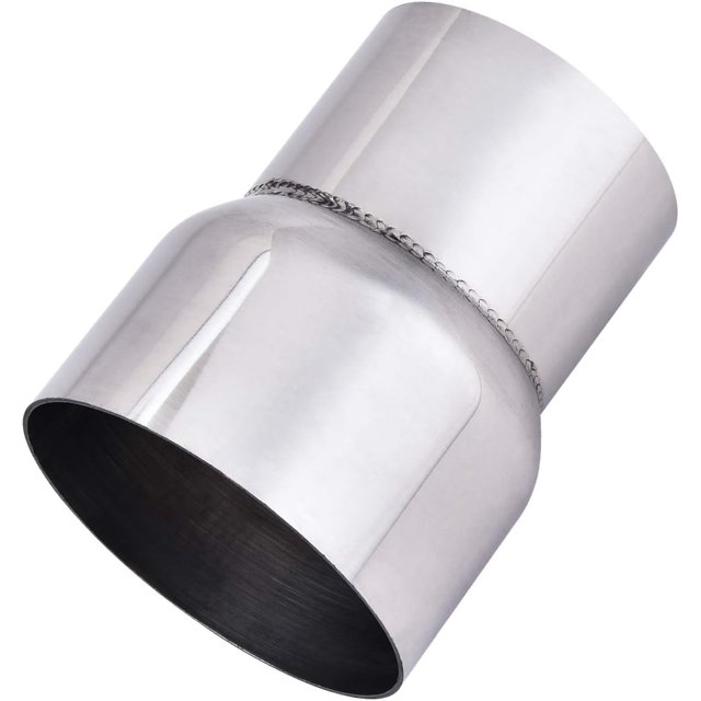 GFDYREE 2.5" ID to 3.0" ID Exhaust Adapter, Exhaust Pipe Reducer Connector Stainless Steel