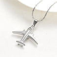 thumbnail image 5 of Airplane pendant cremation jewellery urns for ashes keepsake urn necklace, 5 of 7