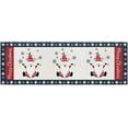 thumbnail image 3 of Kitchen Rugs and Mats Set of 1 Xmas Gnome Merry Christmas Kitchen Sink Mat,Non-Slip Area Runner Rug,Washable Floor Mat for Home Dining Room Office 20"x47", 3 of 6