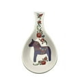 thumbnail image 2 of DALA Swedish Blue Dalarna Horse Ceramic Spoon Rest, 2 of 5