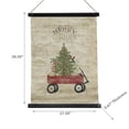 thumbnail image 2 of Crinkle Paper Wall Hanger Merry Christmas, 2 of 3