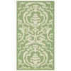 SAFAVIEH Outdoor CY2663-1E06 Courtyard Olive / Natural Rug