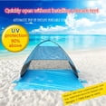 thumbnail image 3 of Quick Setup, Ultralight 3-Person Beach Tent: UV50+ Safe, Water-Resistant, Portable Shelter, 3 of 20