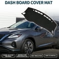 thumbnail image 2 of Unique Bargains Dash Cover for Nissan Sentra Non-Slip | Center Console Dash Cover Mat Black Red 1 Pcs, 2 of 7