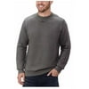 Bass GH Men's Pullover Crew Sweatshirt(Asphalt Heather Small)