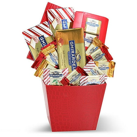Holiday Edition Ghirardelli Gold Gift Basket
