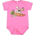 thumbnail image 3 of Inktastic Ladybugs and Bunny Rabbit with Carrot Boys Baby Bodysuit, 3 of 5