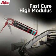 Akfix Polyurethane Windshield Adhesive 10.1 fl oz-2 Pack