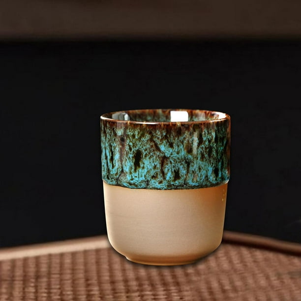 Taza de té de taza de té japonesa 150 ml de de café caliente o fría y caliente copa de pareja para la cocina del restaurante de regalos de