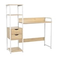 thumbnail image 1 of Escritorio Industrial Nordico TOP LIVING con Estantes y Cajones Color Blanco, 1 of 6