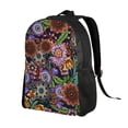 thumbnail image 2 of Fotbe Vintage Floral Mochila de Viaje para Laptop, Mochila Ejecutiva Delgada y Resistente 15.6", 2 of 8