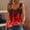 Red, variant on Womens Tops Plus Size Purple Flame Sleeveless V-Neck Tank Tops Tank Tops Women L