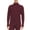 Burgundy, variant on Midweight Men's Wool 1/4 Zip - 100% Merino Wool