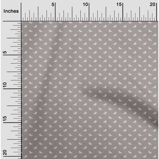 oneOone Polyester Lycra Fabric Dinosaur Animal Print Fabric by The Yard 56 Inch Wide