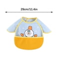 thumbnail image 2 of WJSXC Sprout Baby Mess Proof Sleeved Bib I, 2 of 4