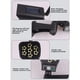 thumbnail image 3 of Advancent Luz solar Iluminación de pared Lámpara de carretera Jardín Impermeable Instalación práctica Patio multipropósito Luces de calle Antirrobo Iluminación y accesorios Negro Advancent HA073532-01, 3 of 6