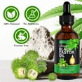 thumbnail image 2 of Aliver Jamaican Black Castor Massage Oils,Organic Castor Essential Oil for Yoga Aromatherapy Oil, 100% Pure Cold Pressed Massage Oil,Hair Nourishing, Anti-Aging 60ml(2.02 fl.oz)- 2pack, 2 of 9