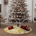 thumbnail image 4 of Bingfone Christmas Tree Skirt Mat Christmas Decoration Interior 48" -Cute Bee Gnomes, 4 of 6