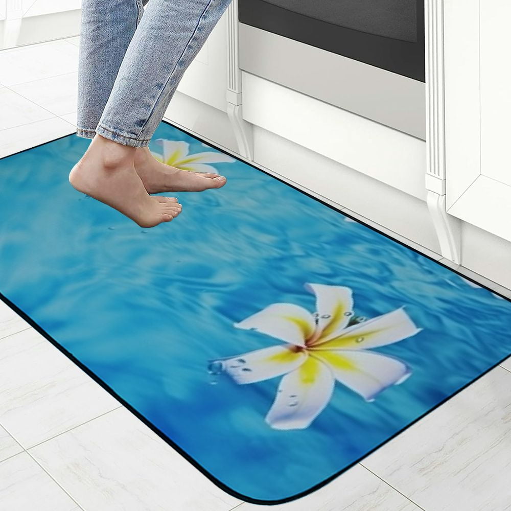 Heduofu Front Door Mat Welcome Mat, Non-Slip Absorbent Indoor Door Mats, Durable Rubber Backing Floor Doormat for Entryway, Patio, Porch, Pool 19.68*47.24 in