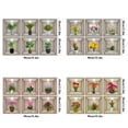 thumbnail image 2 of UYUH 3D Flowers Vase Wall Sticker Natural Plants & Leaves Decals for Bathroom, Toilet Decor Self-Adhesive Peel & Stick Vinyl Art for All Walls, 2 of 8