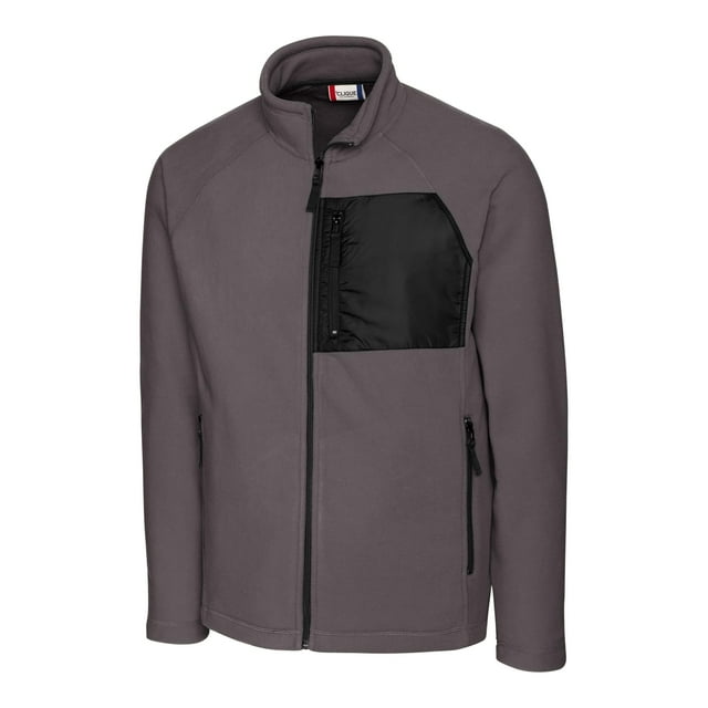 Clique Men's Summit Microfleece Hybrid Full Zip Jacket