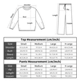 thumbnail image 6 of BZSMCE Women Slim Pajamas Loose Style Female Fashion Joyful Crimson Winter Pattern Sleepwear, 6 of 6