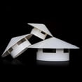 thumbnail image 4 of HLONK Capuchon de Ventilation en PVC pour Toit, Capuchon de Pluie Rond 75-160mm pour Tuyau, 4 of 7
