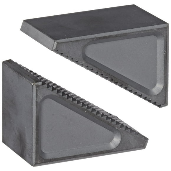 Te-Co 40105 2 Piece Steel Step Block Set, 1-1/2" Thick, 1-43/64" Width x 2-17/32" Height, 1-3/4" to 4" Height Range