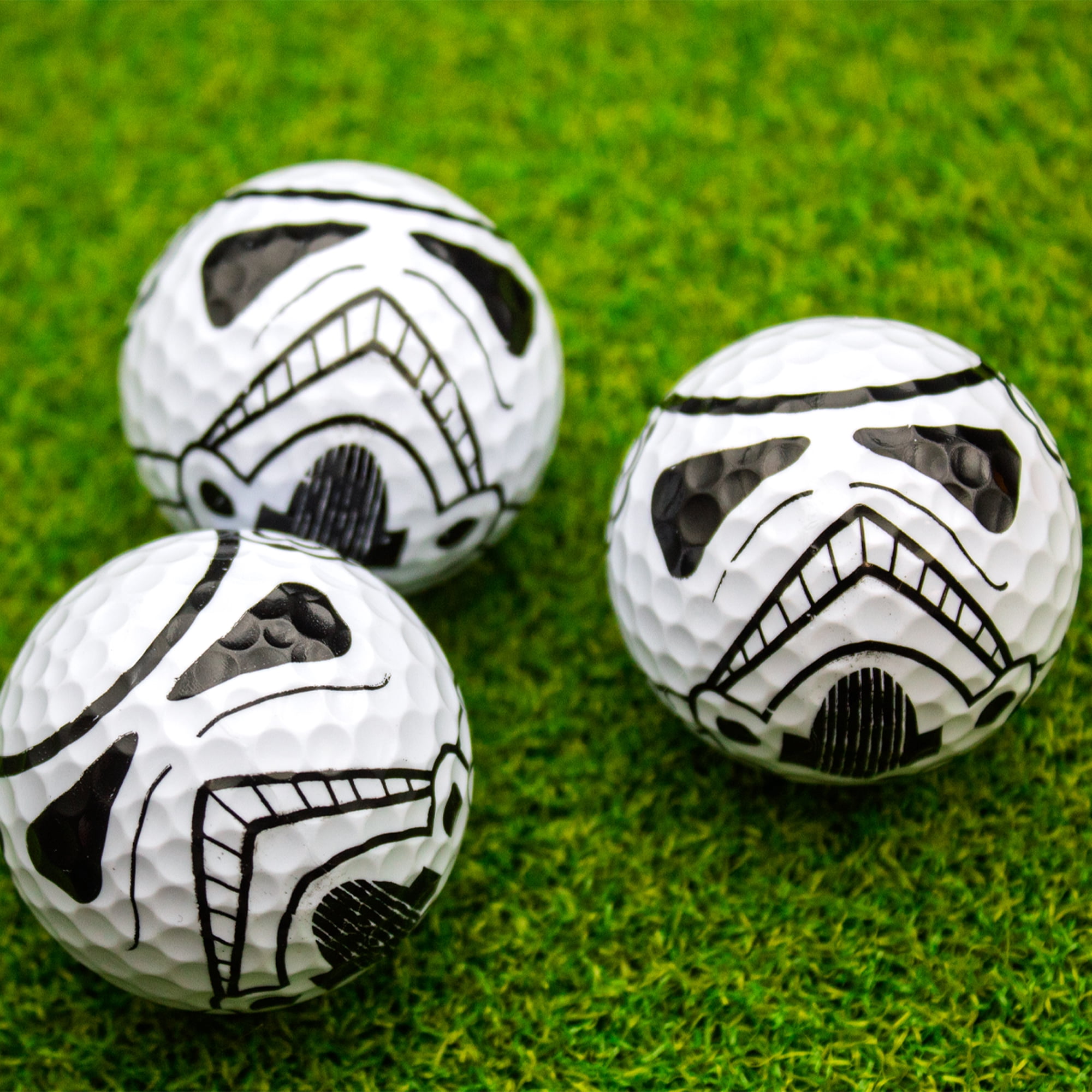 Storm Trooper Golf Balls 12 Pack by GBM GOLF