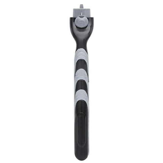 Maoww Manche de Rasoir Manuel pour Barbe pour Hommes à 3 Couches, Manche de Rasoir en Acier Inoxydable pour la Taille et le Soin des Poils du Visage des Hommes